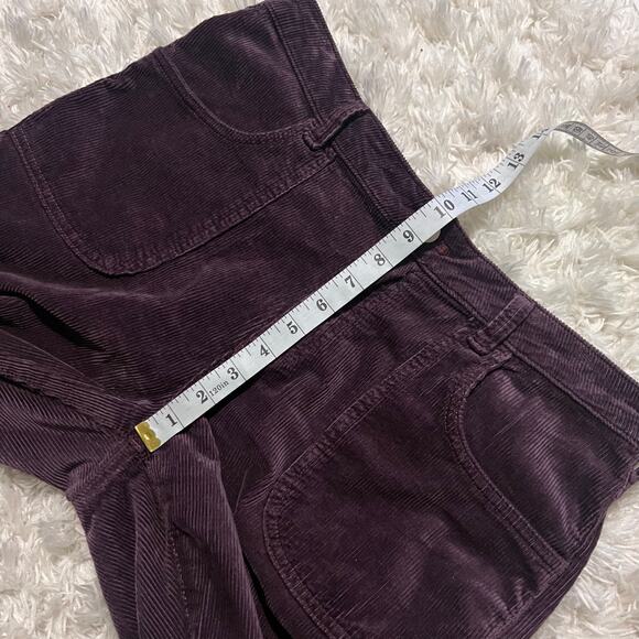 Pilcro Plum Purple The Icon Flare Corduroy Pants Size 31 - Picture 8 of 9